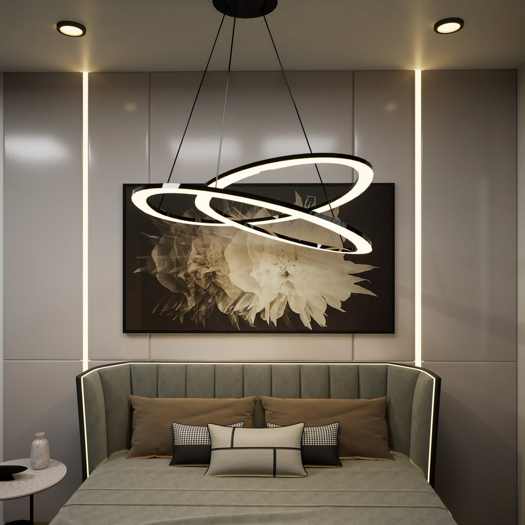 Pendente LED a Loop Circolare