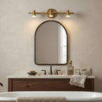 Lampada da Parete in Ottone Halophane