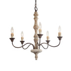 Lampadario a Candela in Stile Classico con 5 Luci