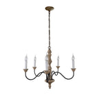 Lampadario a Candela in Stile Classico con 5 Luci