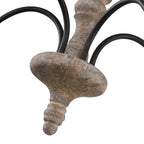 Lampadario a Candela in Stile Classico con 5 Luci