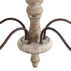 Lampadario a Candela in Stile Classico con 5 Luci