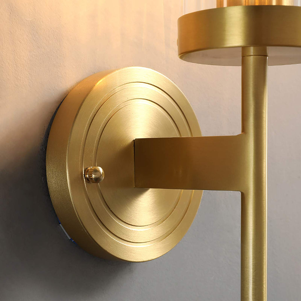 Eleganza Moderna Applique in Vetro a Cilindro