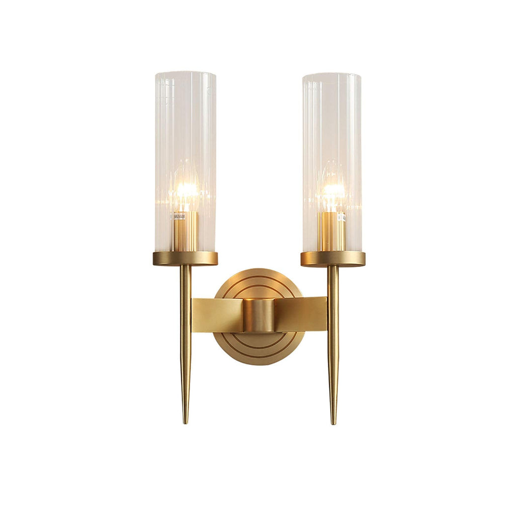 Eleganza Moderna Applique in Vetro a Cilindro