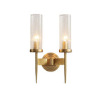 Eleganza Moderna Applique in Vetro a Cilindro