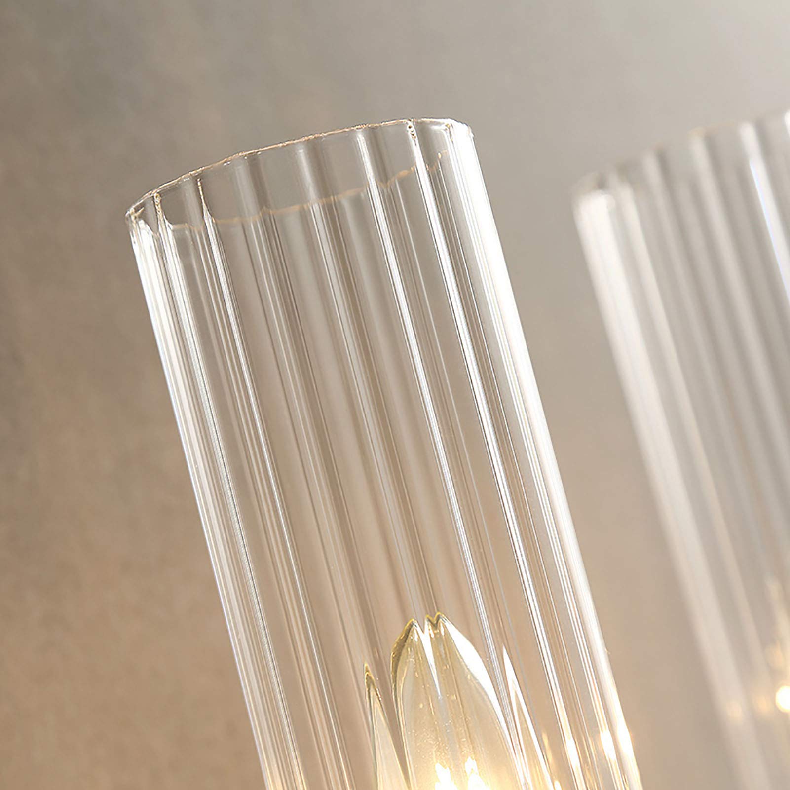 Eleganza Moderna Applique in Vetro a Cilindro
