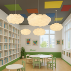 Lampada a Sospensione Cloud Moderna Bianca
