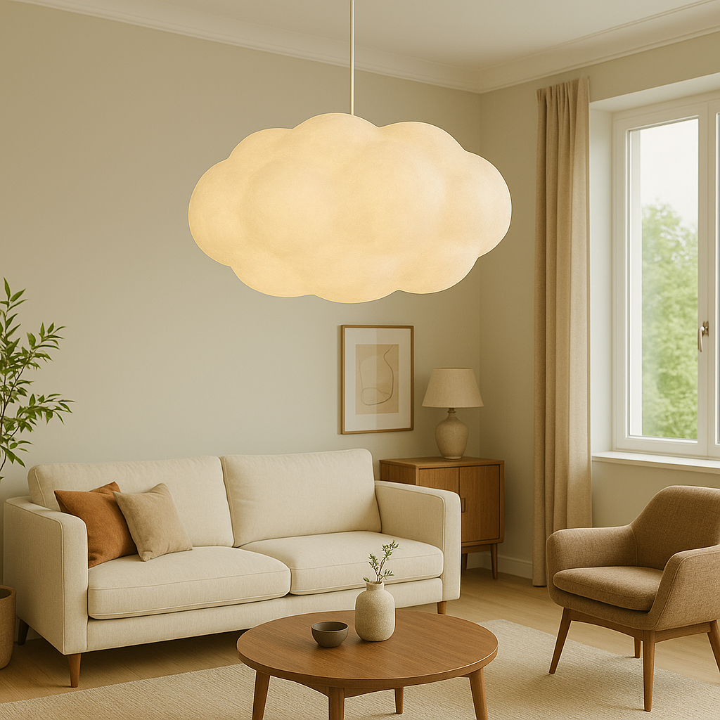Lampada a Sospensione Cloud Moderna Bianca