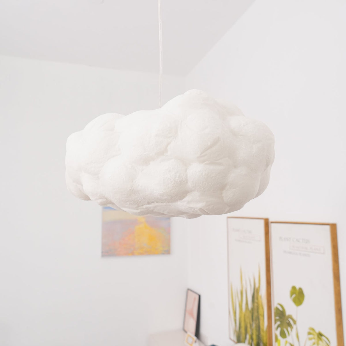 Lampada a sospensione nuvolosa