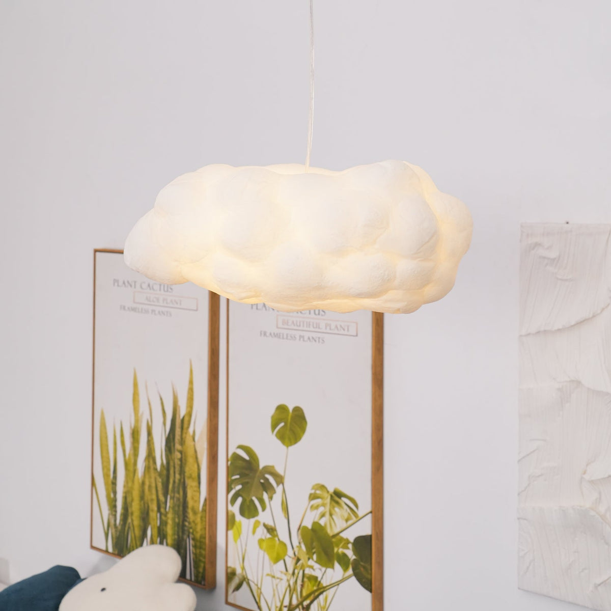 Lampada a sospensione nuvolosa