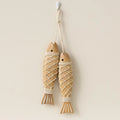 Appendi pesce in legno costiero