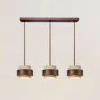 Lampadario Perra in Travertino