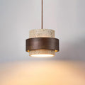 Lampadario Perra in Travertino