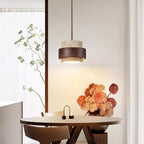 Lampadario Perra in Travertino