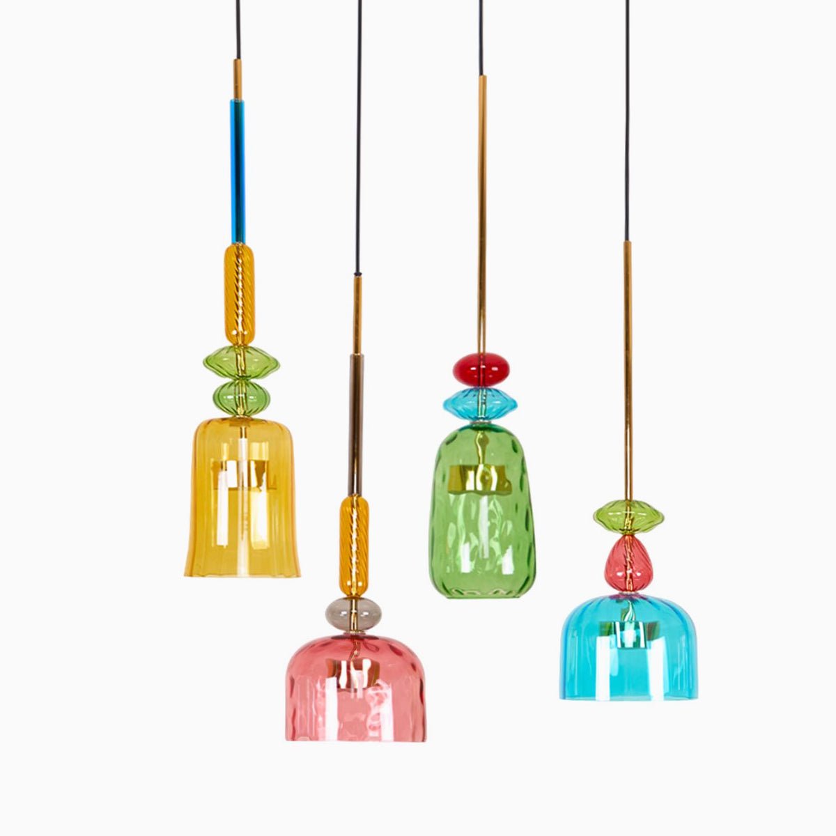 Lampada a sospensione Colorful Candy