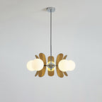 Lampadario in Vetro Arancione Prism Creativity Sputnik