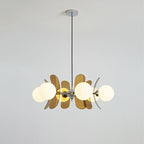 Prism Lux Lampadario Acrilico Arancione Creatività Sputnik