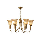 Lampadario in Ottone Columbia