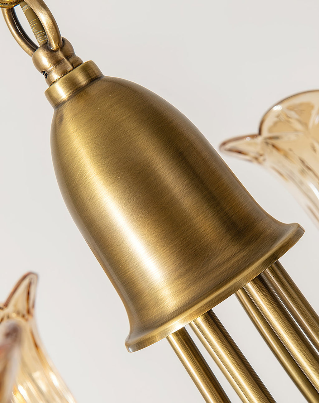 Lampadario in Ottone Columbia