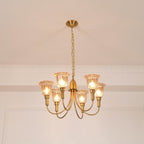 Lampadario in Ottone Columbia