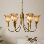 Lampadario in Ottone Columbia
