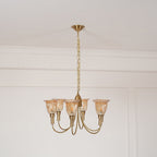 Lampadario in Ottone Columbia