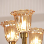 Lampadario in Ottone Columbia