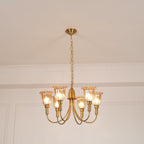 Lampadario in Ottone Columbia