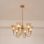 Lampadario in Ottone Columbia