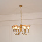 Lampadario in Ottone Columbia