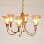 Lampadario in Ottone Columbia
