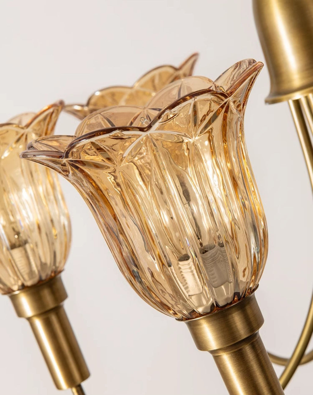 Lampadario in Ottone Columbia