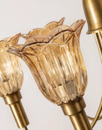 Lampadario in Ottone Columbia
