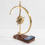 AuraTijd™ | Orologio Lampada di Lusso e Caricatore