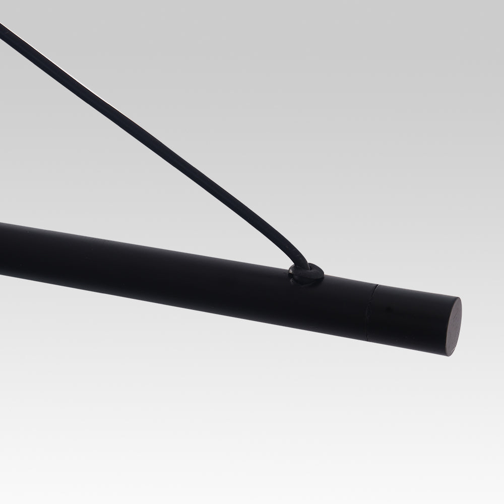 Lampade a sospensione lineari LED geometriche contemporanee