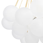 Lampadario in Vetro a Bolle Contemporaneo