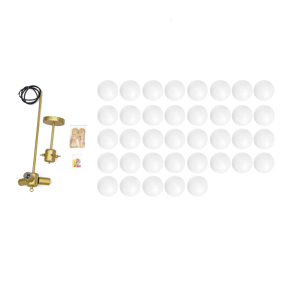 Lampadario in Vetro a Bolle Contemporaneo