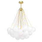 Lampadario in Vetro a Bolle Contemporaneo