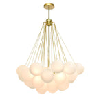 Lampadario in Vetro a Bolle Contemporaneo