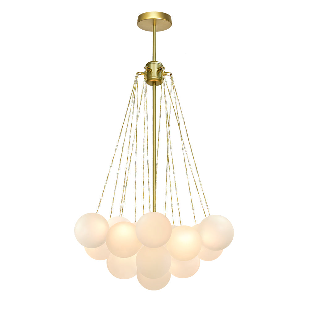 Lampadario in Vetro a Bolle Contemporaneo