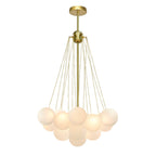 Lampadario in Vetro a Bolle Contemporaneo