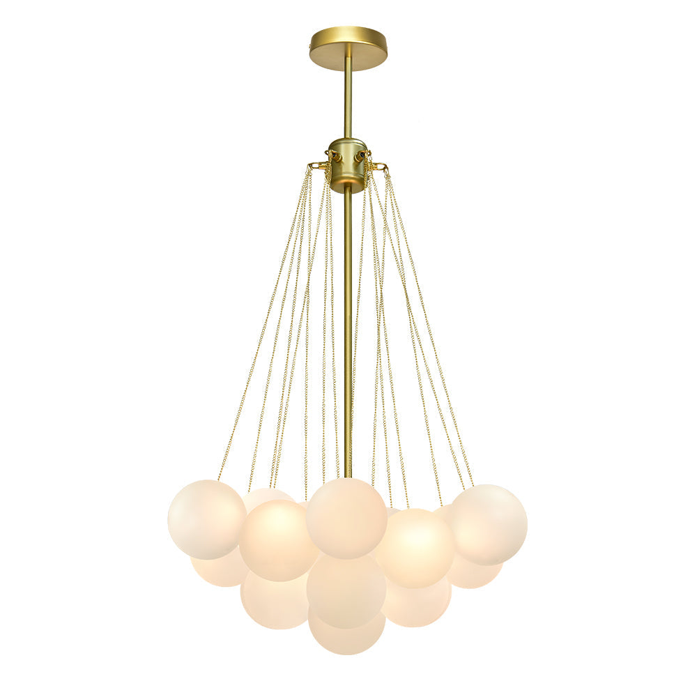 Lampadario in Vetro a Bolle Contemporaneo