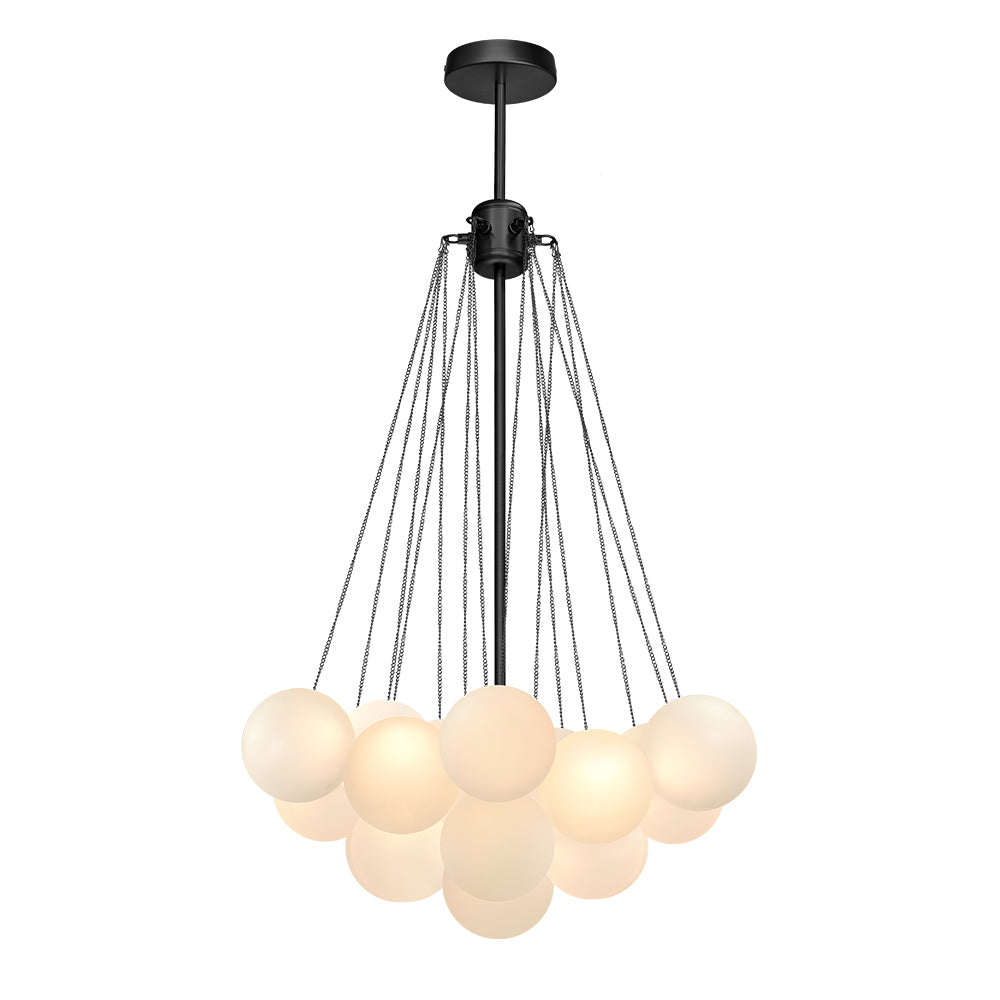 Lampadario in Vetro a Bolle Contemporaneo