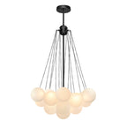 Lampadario in Vetro a Bolle Contemporaneo