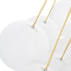 Lampadario in Vetro a Bolle Contemporaneo