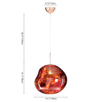 Lampade a sospensione singole moderne irregolari