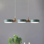 Lampada a Sospensione in Metallo Nordica Moderna a Cilindro