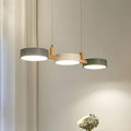 Lampada a Sospensione in Metallo Nordica Moderna a Cilindro