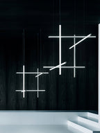 Lampadario Lineare Gridline