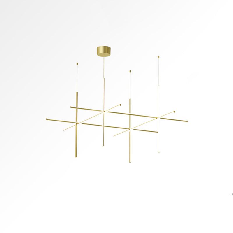Lampadario Lineare Gridline